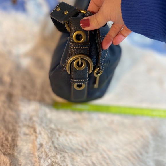 Fossil Navy Blue shoulder bag - Picture 2 of 4